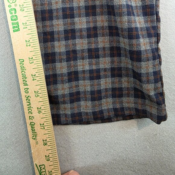 Anthropologie DRA Plaid Trouser Pants Straight Leg Crop 27" Length Academia XS - Picture 10 of 11